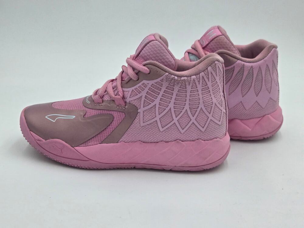 Puma MB.01 LaMelo Ball Iridescent Sneakers Toddler Size 2C Pink Basketball Shoes